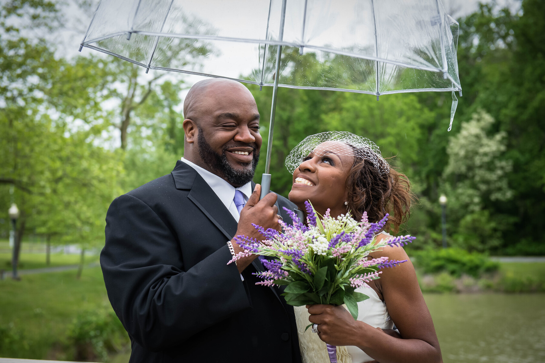 black couple wedding photography